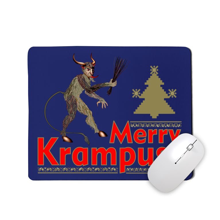 Merry Krampus Mousepad