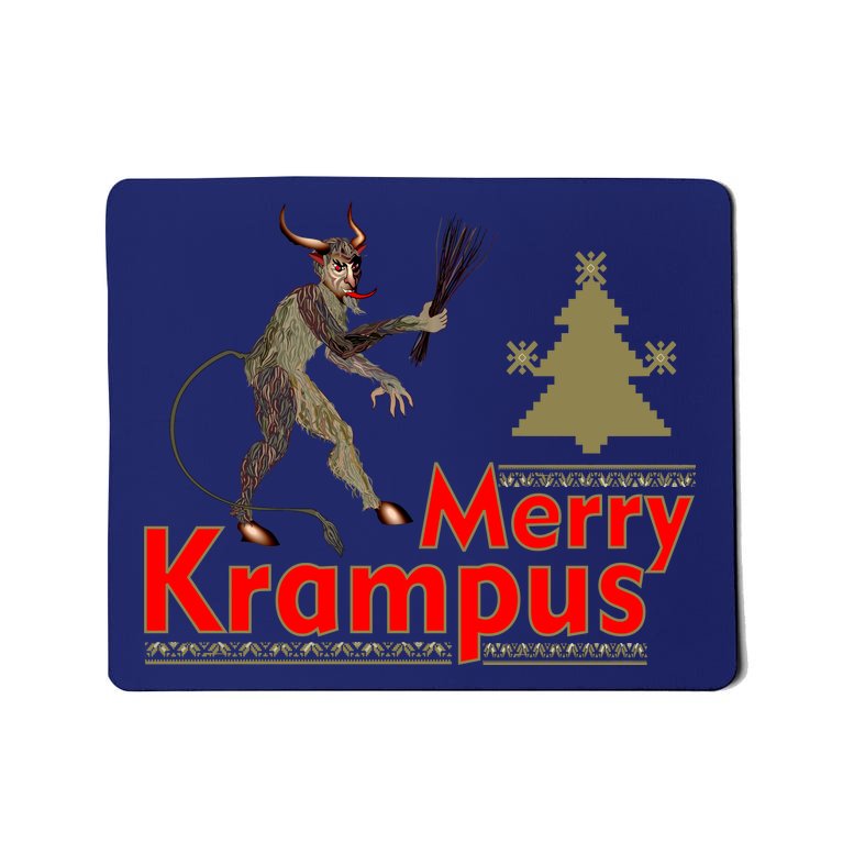 Merry Krampus Mousepad