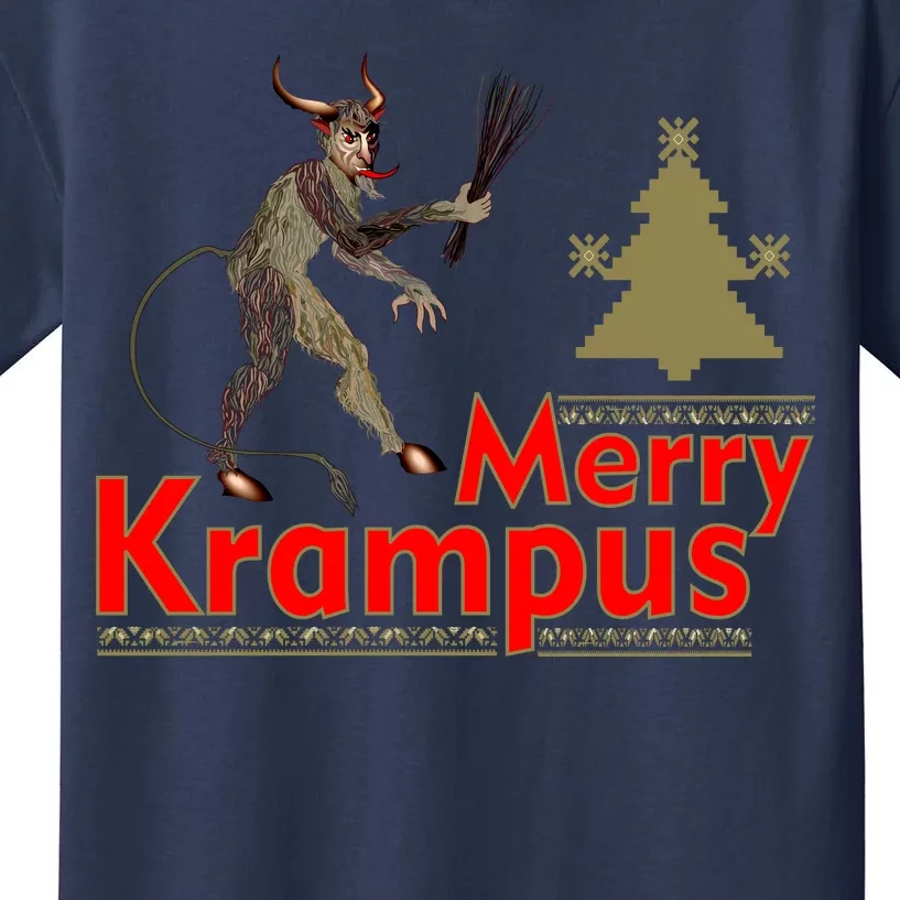 Merry Krampus Kids T-Shirt