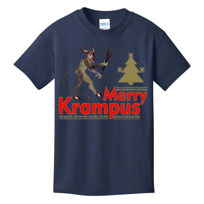 Merry Krampus Kids T-Shirt