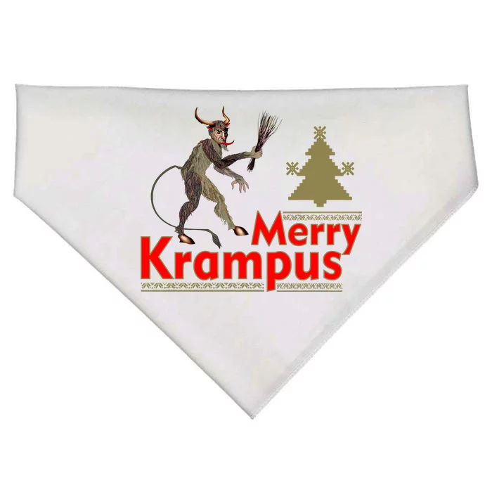 Merry Krampus USA-Made Doggie Bandana