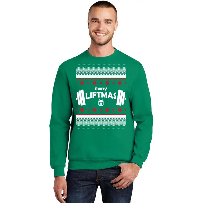 Merry Liftmas Ugly Christmas1 Sweatshirt