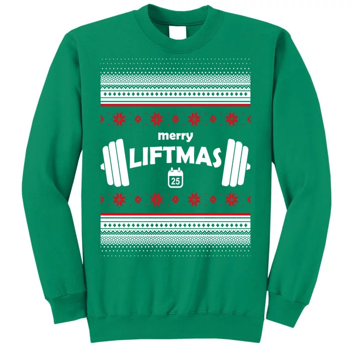 Merry Liftmas Ugly Christmas1 Sweatshirt