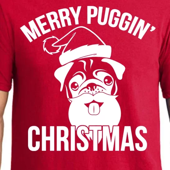 Merry Puggin Christmas Pug Pajama Set