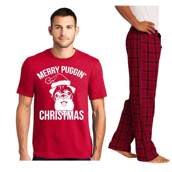 Merry Puggin Christmas Pug Pajama Set