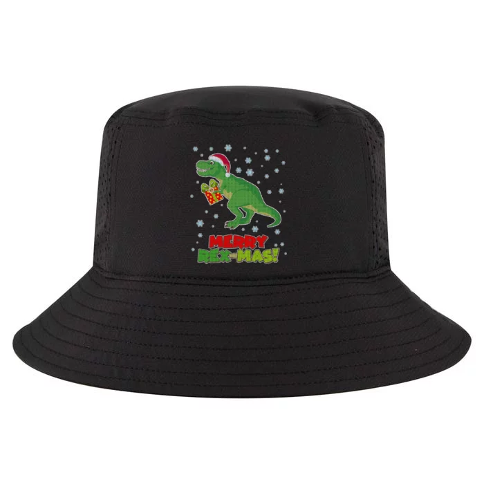 Merry Rex-Mas Ugly Christmas Cool Comfort Performance Bucket Hat