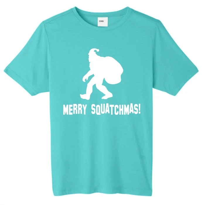 Merry Squatchmas Christmas ChromaSoft Performance T-Shirt