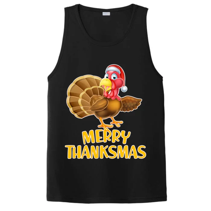 Merry Thanksmas Turkey Performance Tank