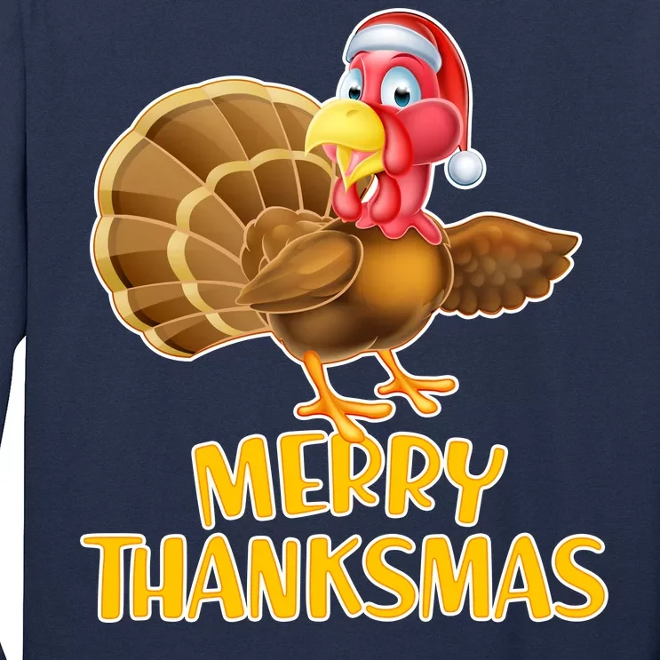 Merry Thanksmas Turkey Long Sleeve Shirt