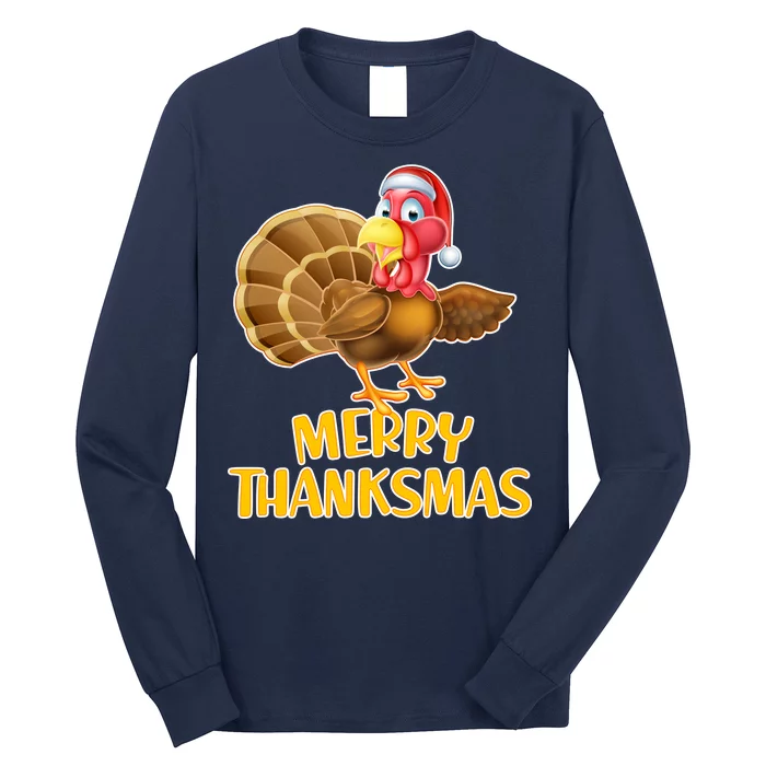 Merry Thanksmas Turkey Long Sleeve Shirt