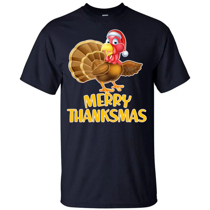 Merry Thanksmas Turkey Tall T-Shirt