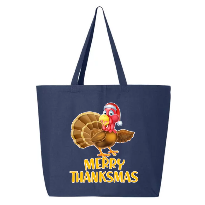 Merry Thanksmas Turkey 25L Jumbo Tote