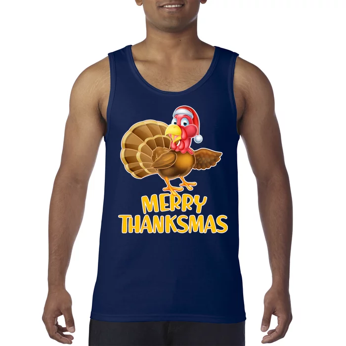 Merry Thanksmas Turkey Tank Top