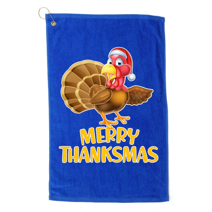 Merry Thanksmas Turkey Platinum Collection Golf Towel