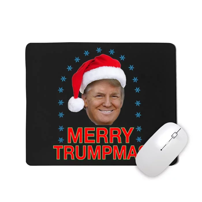 Merry Trumpmas Trump Christmas Mousepad