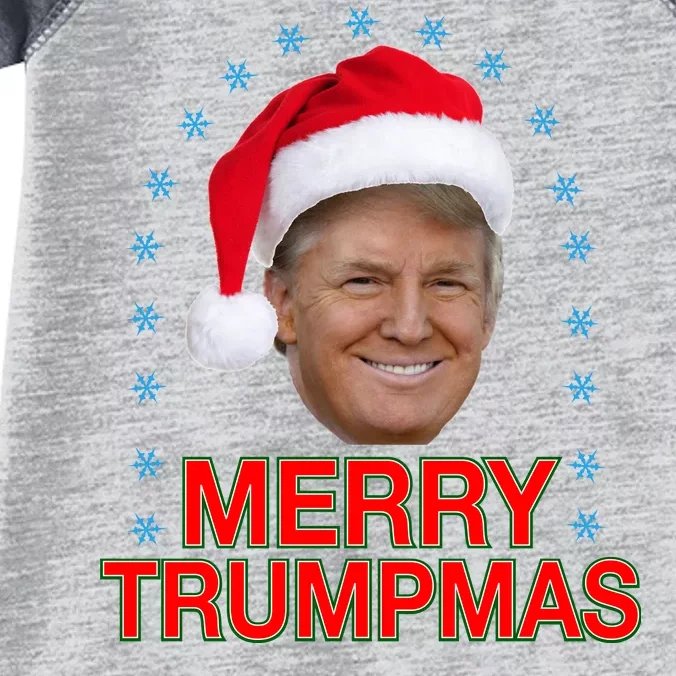 Merry Trumpmas Trump Christmas Infant Baby Jersey Bodysuit