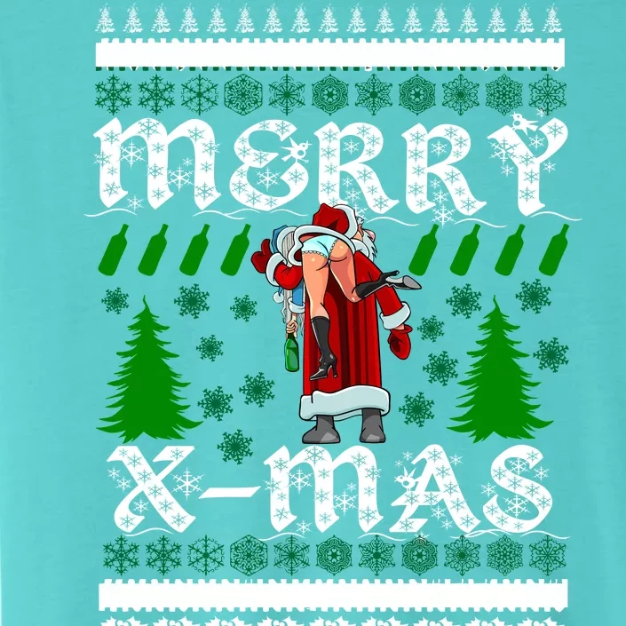 Merry X-Mas Ugly Christmas Sweater ChromaSoft Performance T-Shirt