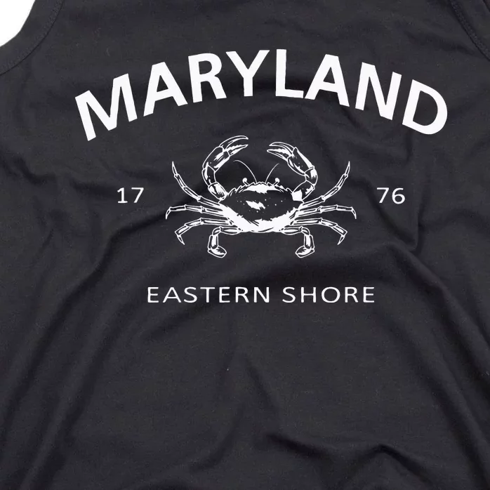 Maryland Eastern Shore Maryland State Crab Tank Top