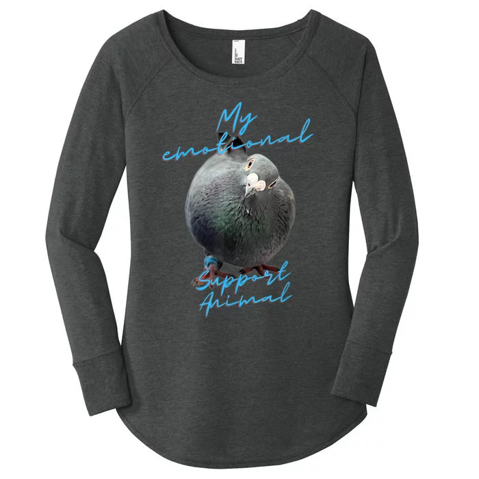 My Emotional Support Pigeon Women's Perfect Tri Tunic Long Sleeve Shirt