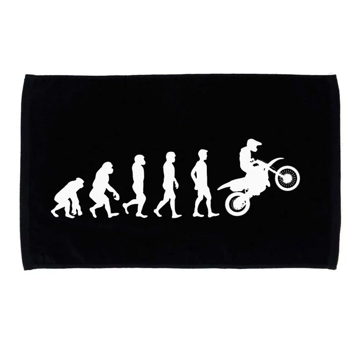 Motocross Evolution Supermoto Supermotard Enduro Wheelie Microfiber Hand Towel