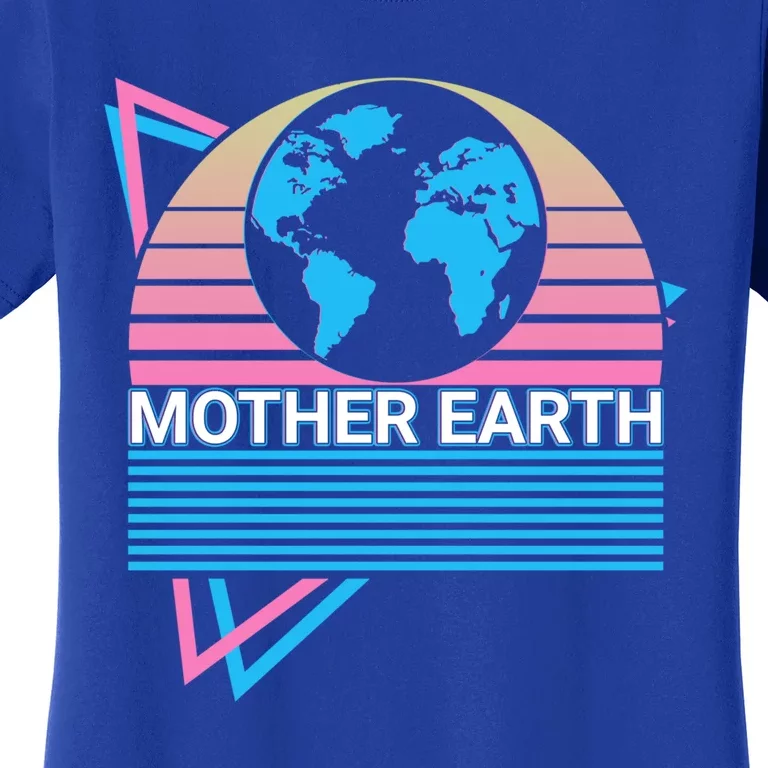 Mother Earth Solar System Retro Cute Gift Women's T-Shirt