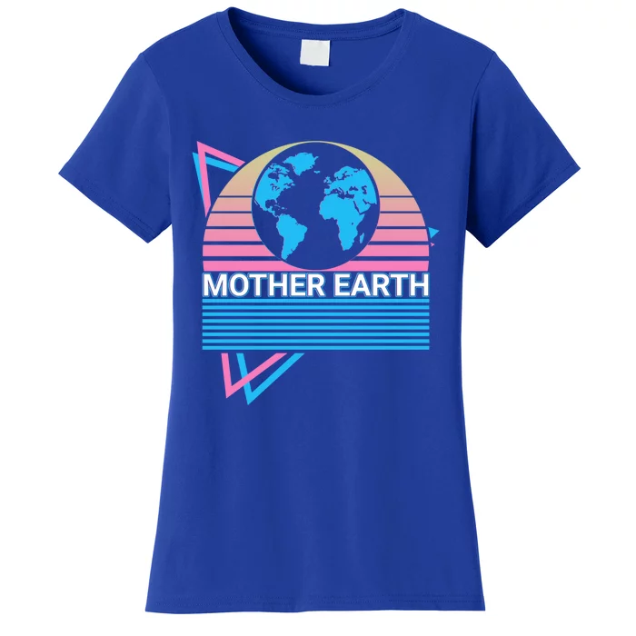 Mother Earth Solar System Retro Cute Gift Women's T-Shirt