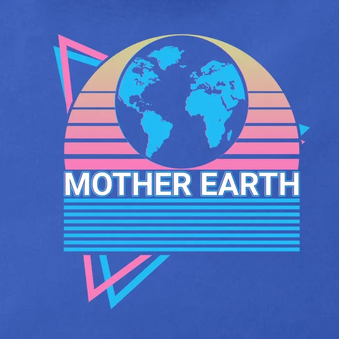 Mother Earth Solar System Retro Cute Gift Zip Tote Bag