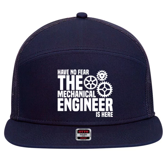 Mechanical Engineer Student Engineering Gifts Mathematics 7 Panel Mesh Trucker Snapback Hat