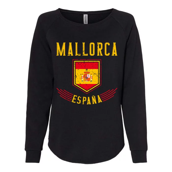 Mallorca Espana Spain Vacation Travel Family Trip Beach Funny Gift Womens California Wash Sweatshirt