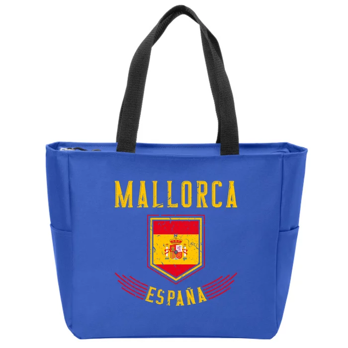 Mallorca Espana Spain Vacation Travel Family Trip Beach Funny Gift Zip Tote Bag