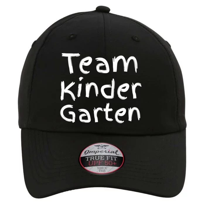 Matching Eletary School Teacher Funny Gift Team Kindergarten Funny Gift The Original Performance Cap