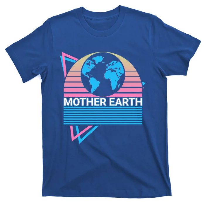 Mother Earth Solar System Retro Gift T-Shirt