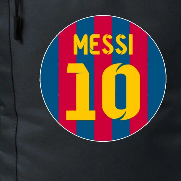 Messi Number 10 Retired Soccer Jersey Daily Commute Backpack