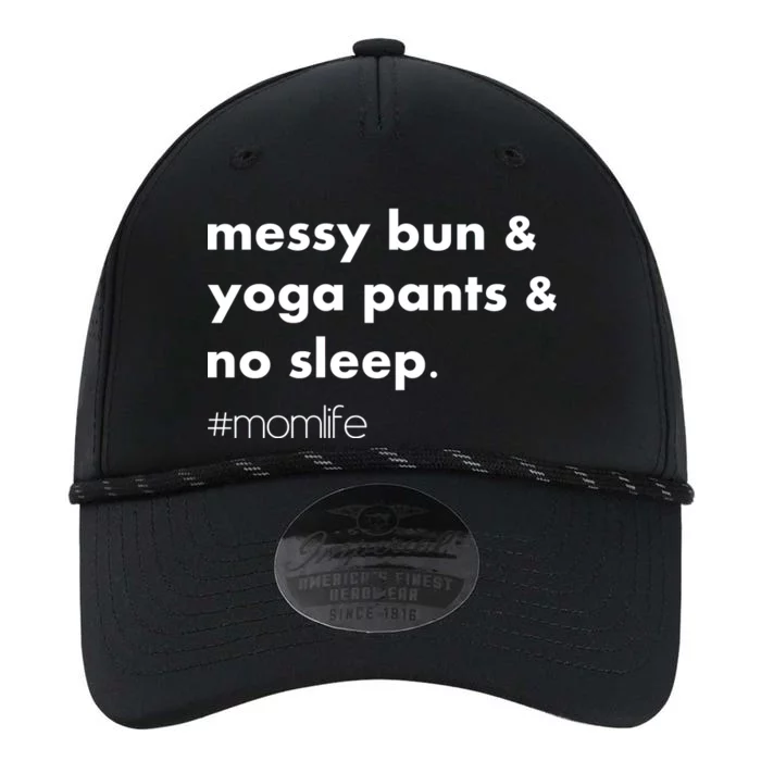 Messy Bun & Yoga Pants & No Sleep. #momlife Performance The Dyno Cap