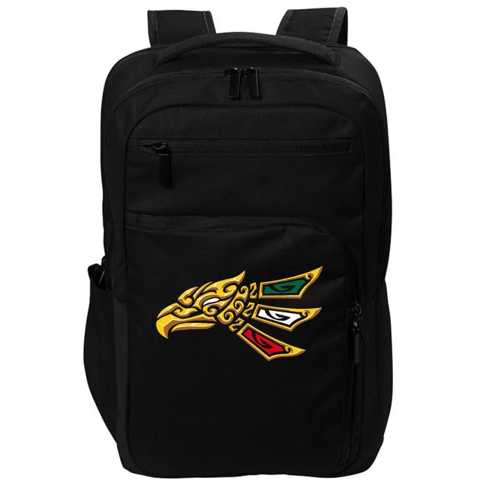 Mexican Eagle Tribal Style Hecho En Mexico Impact Tech Backpack