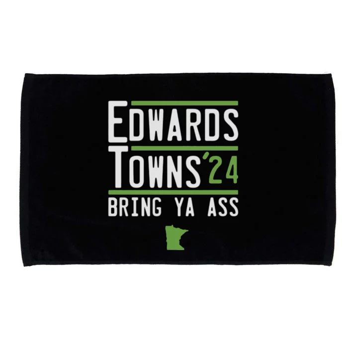 Minnesota Edwards Towns Bring Ya Ass 2024 Microfiber Hand Towel