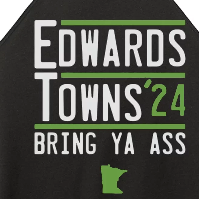 Minnesota Edwards Towns Bring Ya Ass 2024 Women’s Perfect Tri Rocker Tank