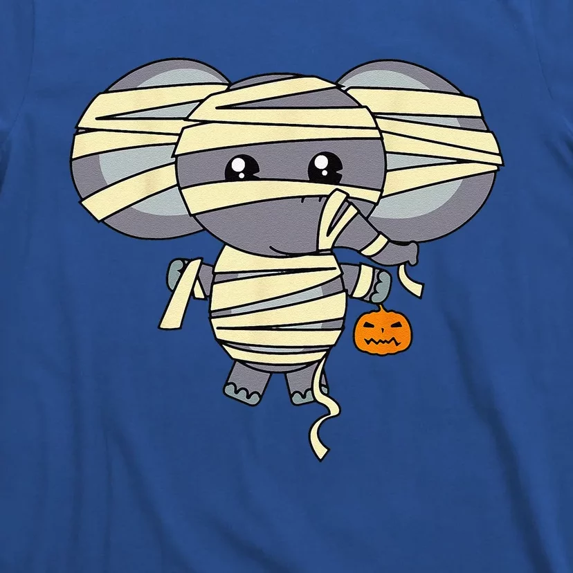 Mummy Elephant Trick Or Treating Costume Cute Halloween Gift T-Shirt