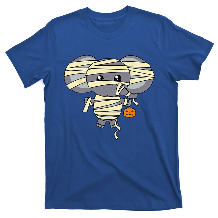 Mummy Elephant Trick Or Treating Costume Cute Halloween Gift T-Shirt