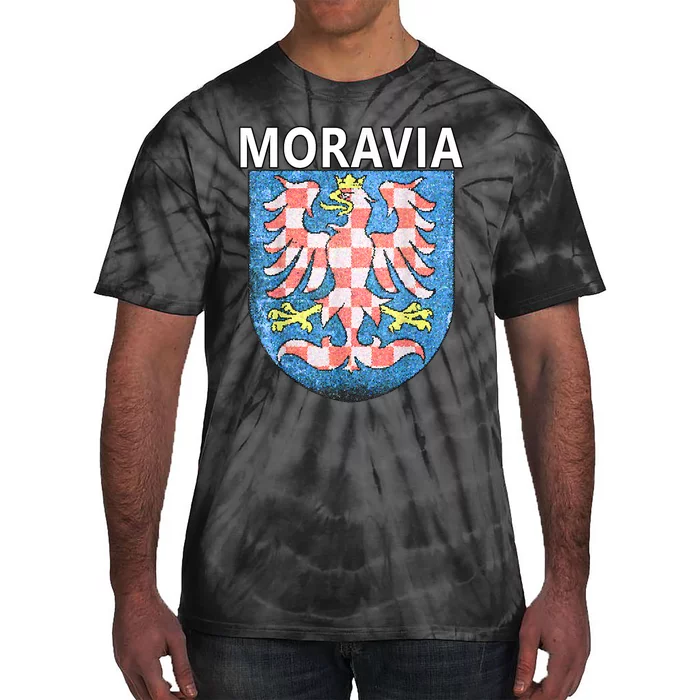 Moravian Emblem Tee Artisticlook Historical Moravia Tie-Dye T-Shirt