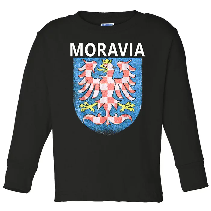 Moravian Emblem Tee Artisticlook Historical Moravia Toddler Long Sleeve Shirt