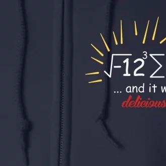 Math Equation Teachers Funny Quote On Them Full Zip Hoodie