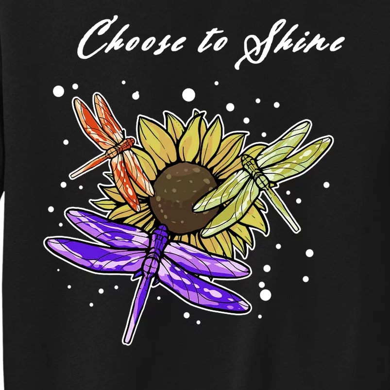 Metal Health Awareness Sunflower Dragonfly's Sweatshirt