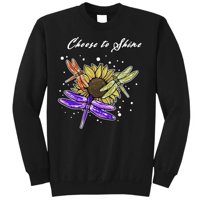 Metal Health Awareness Sunflower Dragonfly's Sweatshirt