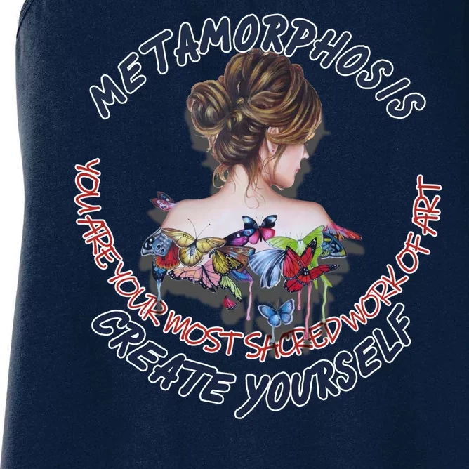 Metamorphosis Work Of Art Women's Racerback Tank