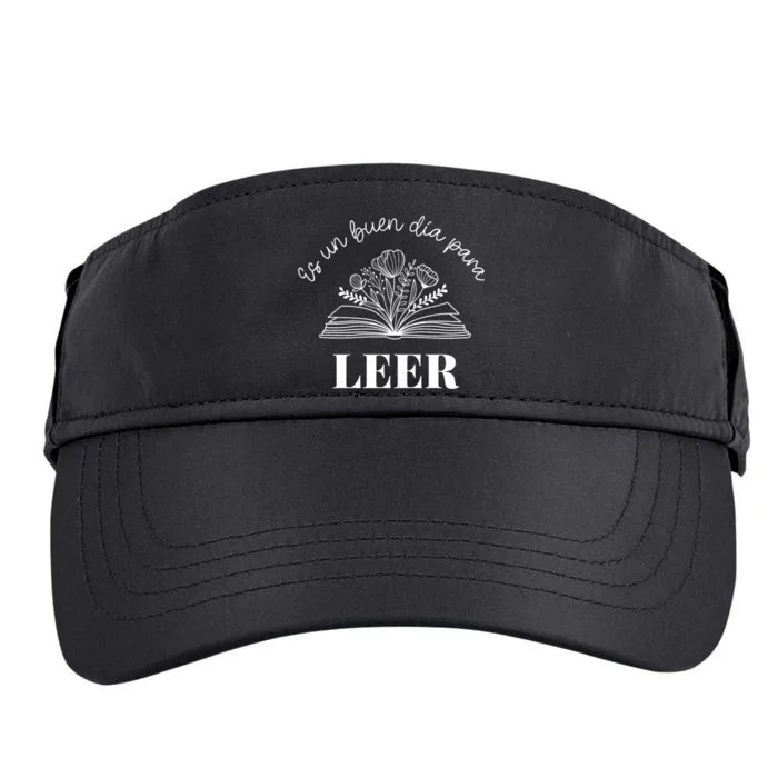 Maestra Es Un Buen Dia Para Leer Spanish Book Lover Bibliote Adult Drive Performance Visor