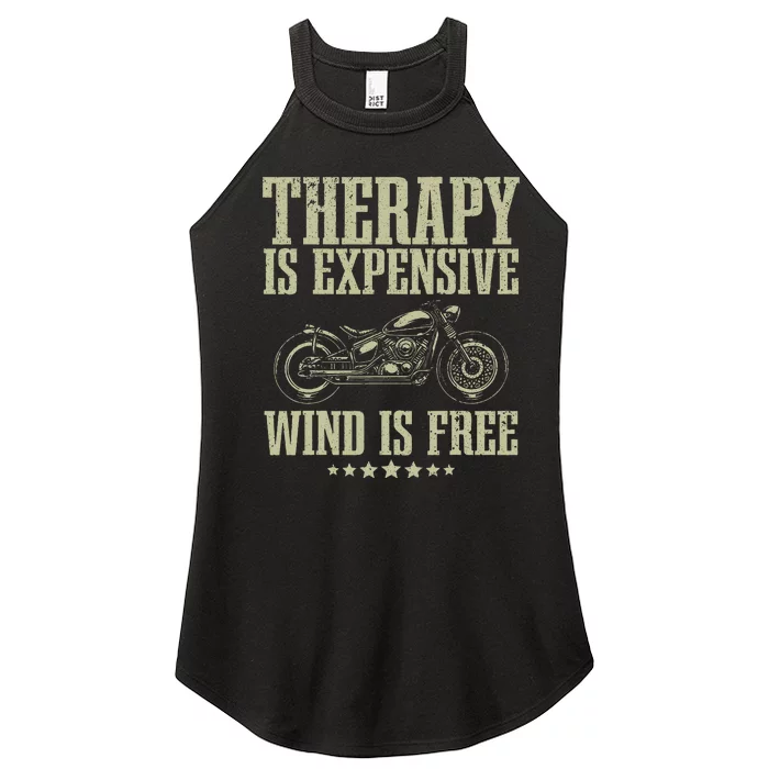 Motorcycle Enthusiast's Ultimate Ride Cool Bike Gear Women’s Perfect Tri Rocker Tank