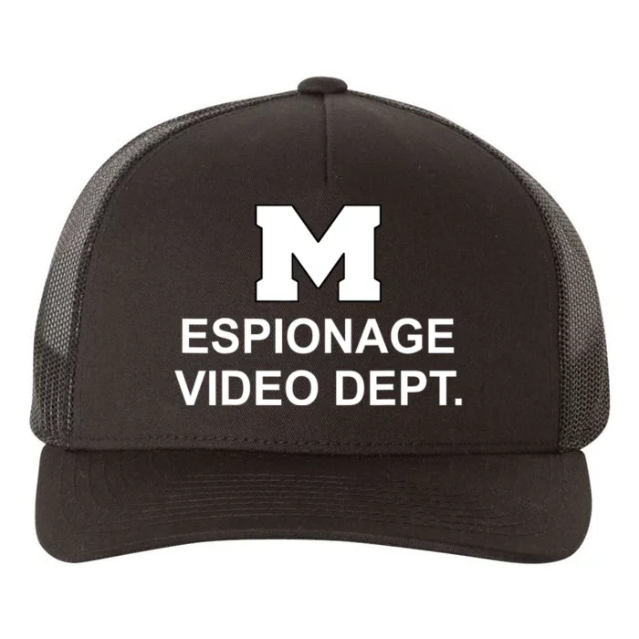 M Espionage Video Dept Yupoong Adult 5-Panel Trucker Hat