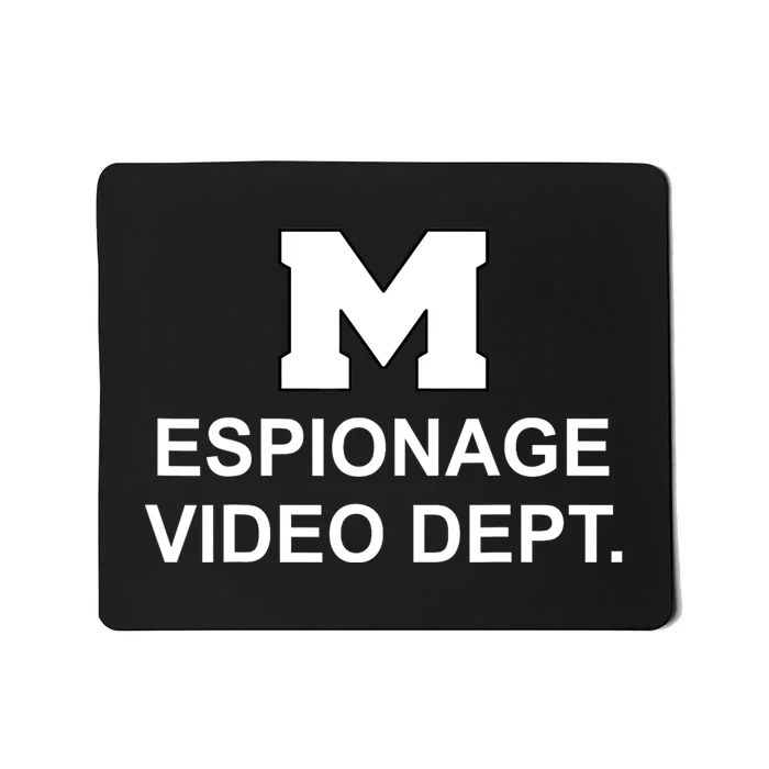 M Espionage Video Dept Mousepad