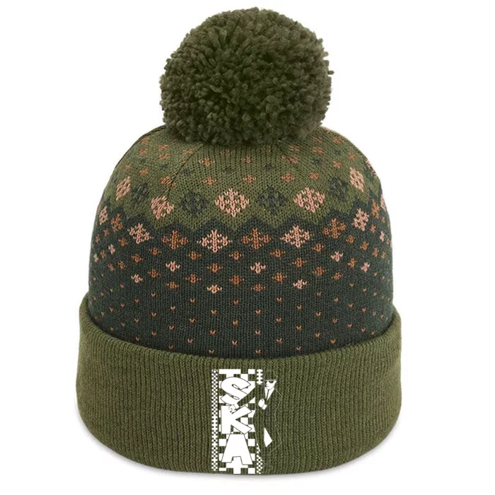 Music Es Vida Ska Reggae The Baniff Cuffed Pom Beanie